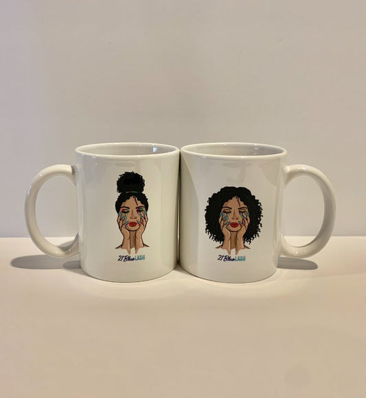 BlueLash Twins Mug - 21BlueLash