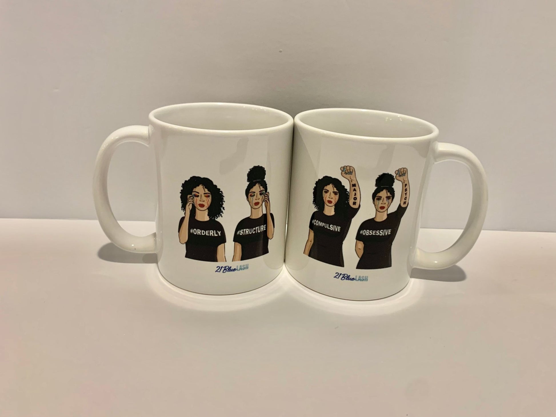 OCD Mug - 21BlueLash