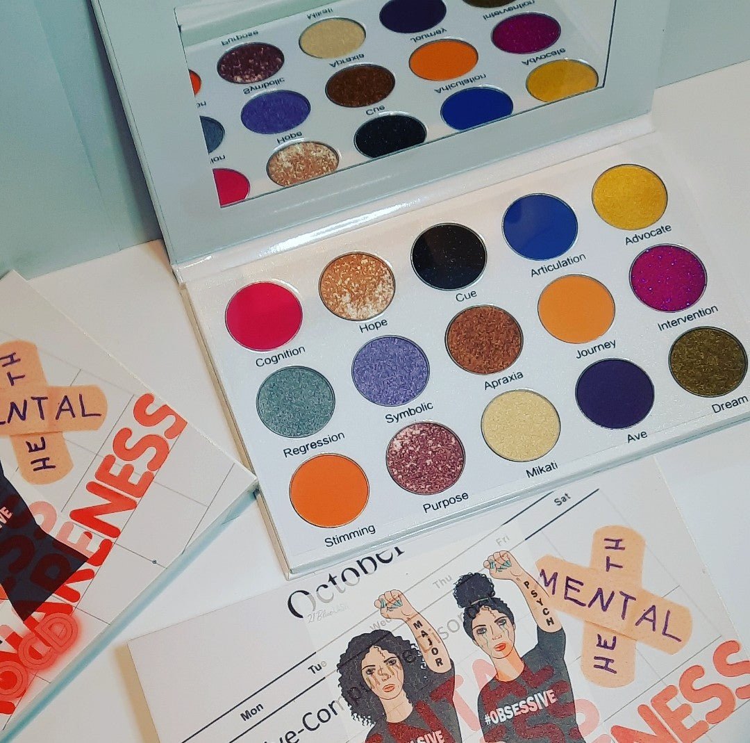OCD (Obsessive Compulsive Disorder) Eyeshadow Palette - 21BlueLash