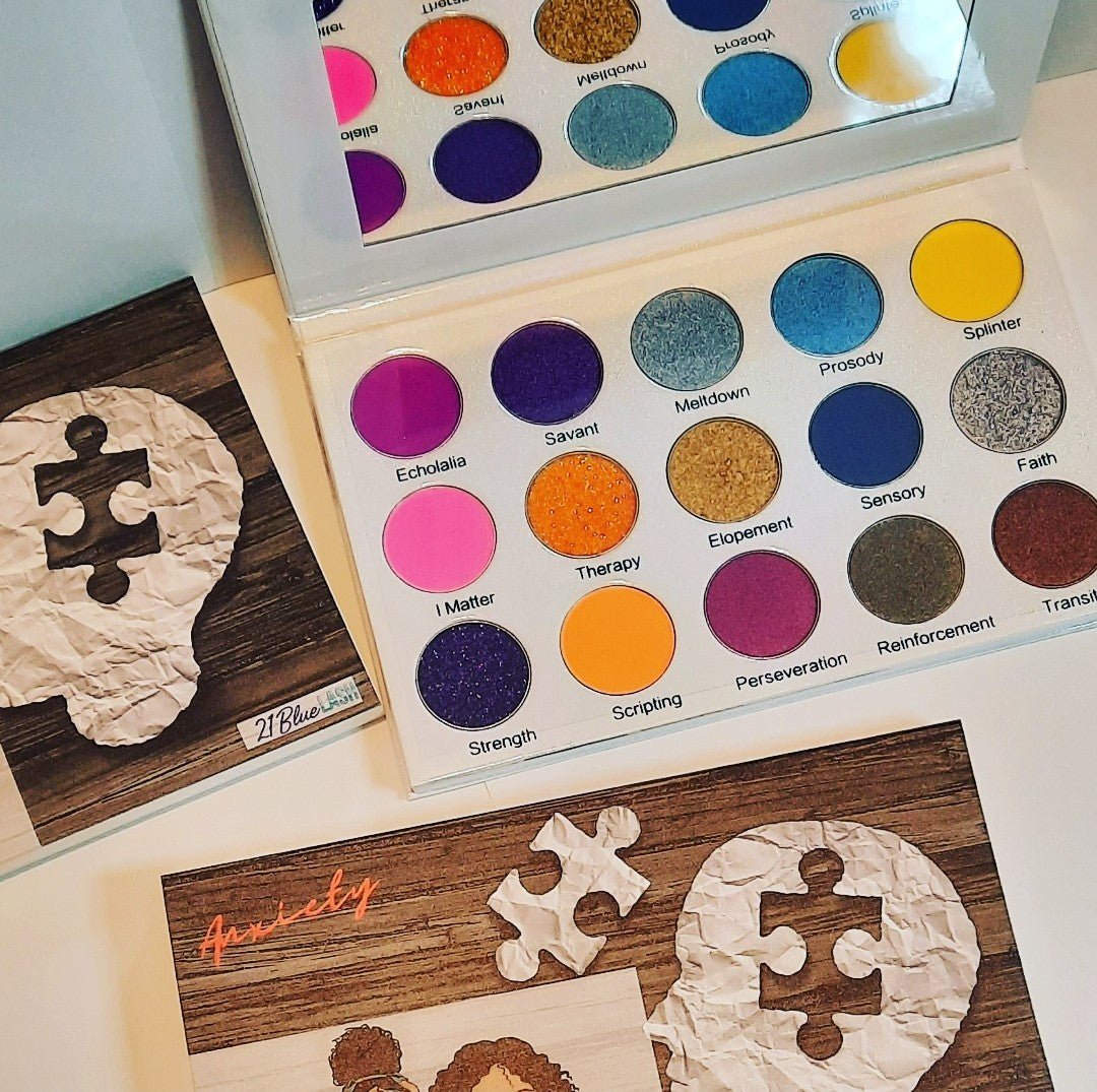 Anxiety Eyeshadow Palette - 21BlueLash